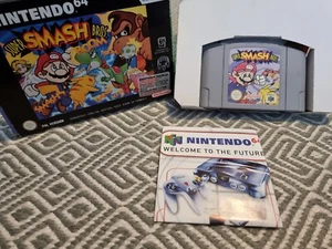 Super Smash Bros - Nintendo 64 (N64) PAL game - No manual - boxed good condition - Picture 1 of 8