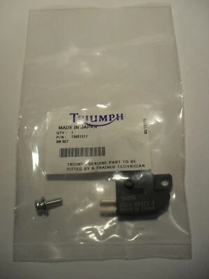 INTERRUPTOR DE FREIO DIANTEIRO TRIUMPH BONNEVILLE DAYTONA SPEED STREET TRIPLE SPRINT GENUÍNO - Imagem 1 de 4