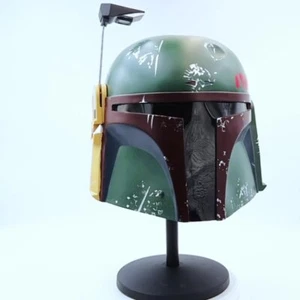 Star Wars The Book of Boba Fett Resin Helmet Cosplay Props Wearable 1:1Full Mask - Picture 1 of 9