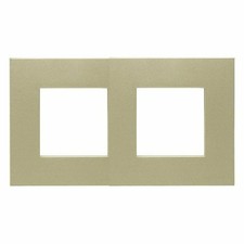 NIESSEN Zenith Frame Basic 2 modules Zenith Quarry (yvk)