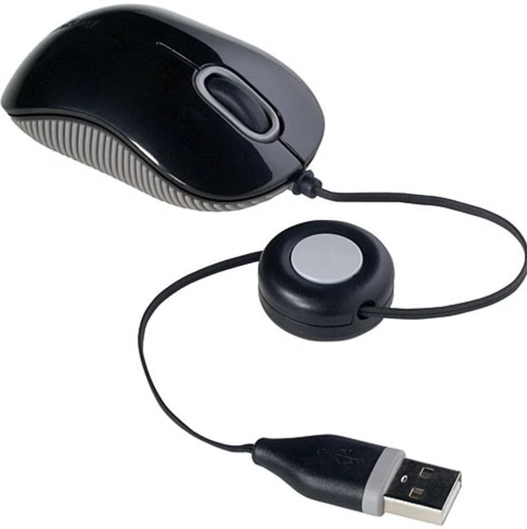 Targus COMPACT OPTICAL MOUSE BLACK/GREY AMU75EU - Image 1 of 4
