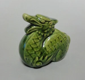 #03 Japanese Good Luck Oriental Zodiac Ceramic Toothpick Holder / TATSU Dragon - Picture 1 of 7