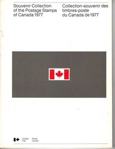 CANADA 1977 Annual / Yearly Stamp  Collection (Open) - Imagen 1 de 1