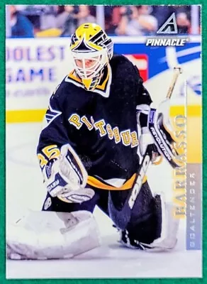 Tom Barrasso - 1997-98 Pinnacle #76 - Pittsburgh Penguins Hockey Card - Image 1 of 3