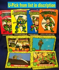 1990 Topps Teenage Mutant HERO Turtles TV series Trading Cards U-Pick-1