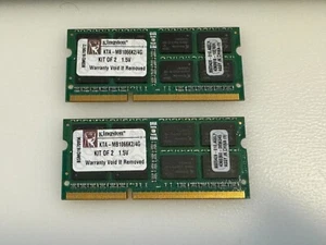 Kingston KTA-MB1066K2/4G 4GB Kit (2x2GB) DDR3-1066MHz PC3-8500 RAM Memory Apple - Picture 1 of 2