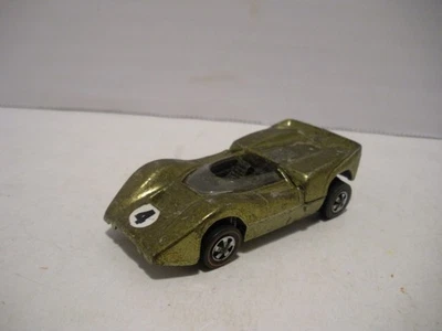 Vintage 1968 Hot Wheels Redlines Die Cast Scale Modelo McLaren M6A EUA - Imagem 1 de 4