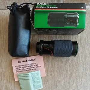 Hanimex One Touch Zoom Lens 80-200mm F4 Macro - Picture 1 of 3