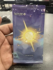 Fabled Sagas - Fabled S - TCG - Kickstarter Sealed 1 Card FOIL ORB Single Pack - Picture 1 of 2
