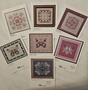 Just Nan Ornamental Treasures Set Of 7 (VII Not Included) Charts - Picture 1 of 8