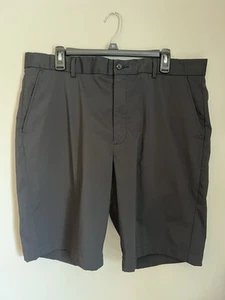 Greg Norman Shorts Mens 38 Black Pockets Performance Golf Travel Preppy EUC - Picture 1 of 11