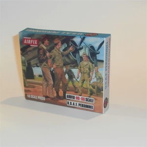 Airfix leere USAF Personnel frühe Repro Box Maßstab 1:76 HO OO #S48 - Bild 1 von 5