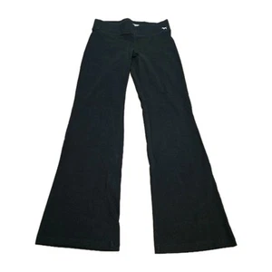 Victoria's Secret ROSA Negro Acampanado Leggings Mediano Alto Cintura Grande Y2K - Imagen 1 de 5