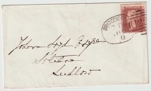 1859 SHROPSHIRE BRIDGENORTH CUCHARA MATASELLOS A LLOYD AT LUDLOW - SALOP - Imagen 1 de 3