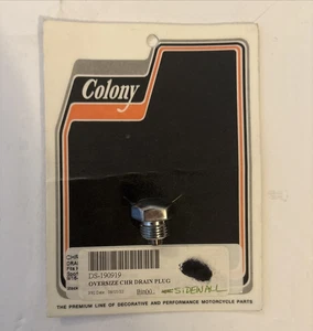 Tapón de drenaje del tanque de aceite de gran tamaño solo se adapta a Harley Davidson - Imagen 1 de 1