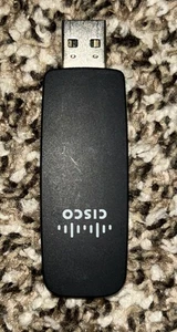 Cisco model AE2500 dual band wireless network adapter USB Dongle I6-2 - Picture 1 of 2