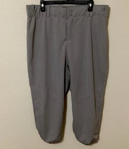 Pantalone Adidas Baseball Uomo Taglia XL Grigio Nuovo con etichette - Foto 1 di 7