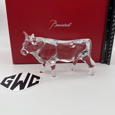 Baccarat Zodiaco Buey para el Año del Buey 2021 Cristal Transparente Nuevo 2813838 Precintado Foto 1 de 4