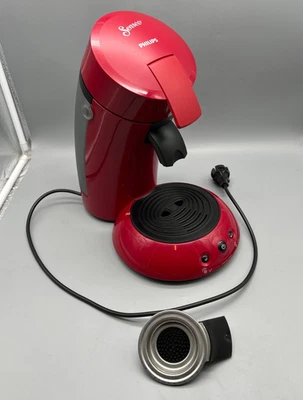 Philips Senseo HD6554 Kaffeemaschine Kaffeepadmaschine rot + Padhalter - Bild 1 von 4