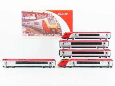 OO Bachmann Branchline 32-626 Virgin Super Voyager Class 221 DMU 5-Unit Set - Image 1 of 4