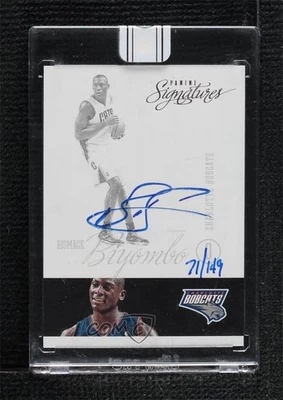 2015-16 Replay /149 Bismack Biyombo (2012-13 Panini Signatures) Buyback Auto - Image 1 of 2