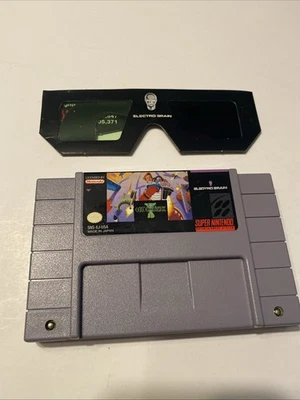 Jim Power The Lost Dimension In 3D Super Nintendo SNES W/Glasses - Image 1 of 3