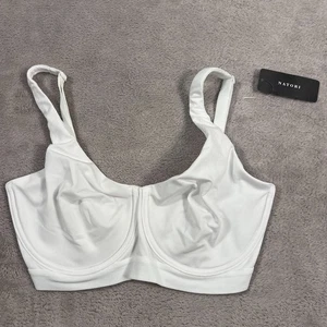 Sujetador NATORI Recharge para mujer talla 32DD blanco correas ajustables suave cómodo NUEVO - Imagen 1 de 11