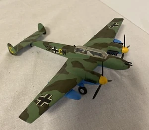 Messerschmitt Me-110 Destroyer WWII Model Airplane Assembled Plastic - Picture 1 of 6