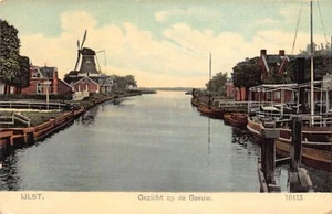 Nederland - IJLST (FR) Gezicht op de Geeuw - Molen - Imagen 1 de 2