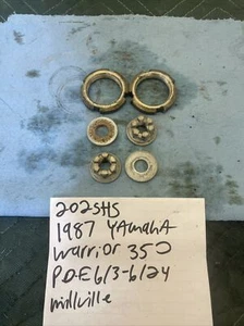 1987 Yamaha warrior 350 rear axle nuts hardware 202 - Picture 1 of 9
