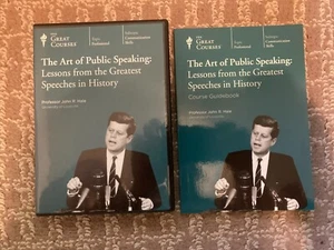 Great Courses The Art Of Public Speaking CDs & Guidebook - Picture 1 of 2