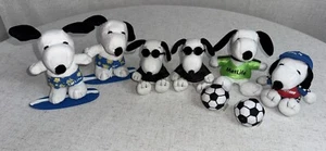 Snoopy Met Life Peanuts Plush Stuffed Animal Advertising Store Promo Lot of 6 - Picture 1 of 6