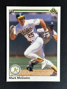 1990 Upper Deck Mark McGwire #171 Baseball Card Oakland Athletics A’s - Picture 1 of 2