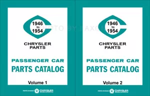 Chrysler Dodge Desoto Parti Libro 1946 1947 1948 1949 1950 1951 1952 1953 1954 - Foto 1 di 1