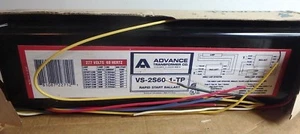 Advance Rapid Start Ballast VS-2S60-TP , VS-2S60-1-TP, 277 Volts, #VS-2S60-TP  - Picture 1 of 2