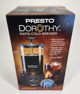 Presto Dorothy Electric Rapid Cold Brewer Coffee Maker - Brew In 15 Mins - NIB - Picture 1 of 9