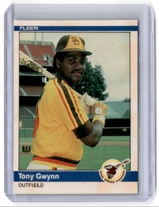 1984 Fleer Tony Gwynn San Diego Padres #301
