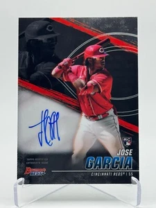 2021 Bowman's Best #B21-JG Best of '21 Autographs JOSE GARCIA (RC) - Picture 1 of 2