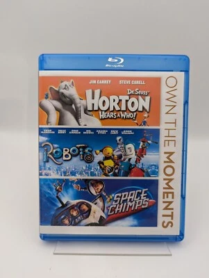 New DR. SEUSS: Horton Hears a Who / Robots / Space Chimps (Blu-ray 2012) - Image 1 of 4
