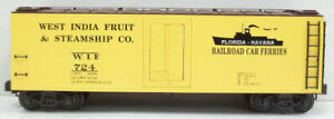 K-Line K762-8032 West India Fruit & Steamship Co. Billboard Wood-Sided Reefer LN