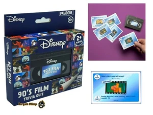 DISNEY 90’s FILM TRIVIA QUIZ - 100 QUESTIONS FROM GOLDEN AGE OF DISNEY - NEU - Bild 1 von 12