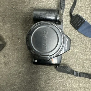 Canon EOS Rebel II Vintage 90's Retro SLR Film Camera, Flash, 2 Lenses - Picture 1 of 4