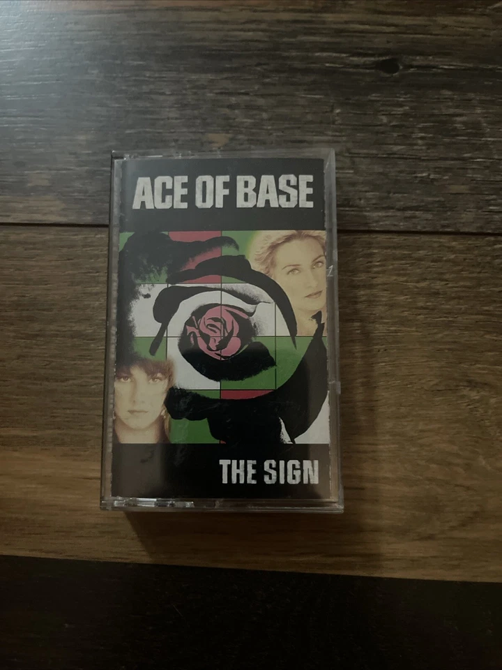 ACE OF BASE THE SIGN CASSETTE TAPE USED 1993 DANCE-POP COMPLETE - Image 1 of 1
