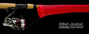 Stick Jacket Fishing Rod Cover/ Sleeve/ Sock Storage Protection - Spinning Rods - Picture 1 of 8