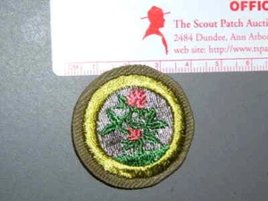 Insignia de mérito Boy Scout cultivos forrajeros circa '46-'59 3997M - Imagen 1 de 1