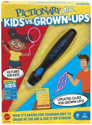 Mattel GYH79 Pictionary Air Klein gegen Groß - Bild 1 von 4