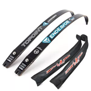 H25-66" 68" 70" ILF Recurve Bow Limbs 18-44lbs Takedown Archery Hunting Target - Picture 1 of 12