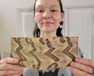 Cranbreak Rattlesnake Wallet Men Billfold Original Slim Pocket NEW Authentic - Image 1 of 4