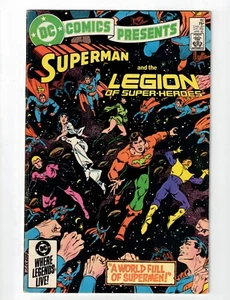 DC Comics Presents #80 Superman And the Legion of Heroes 1984 - free shipping - Picture 1 of 2