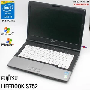 Fujitsu LifeBook S752 14 " HD Intel Core i5 3340M 320GB 4GB DDR3 Windows XP 7 - Picture 1 of 10